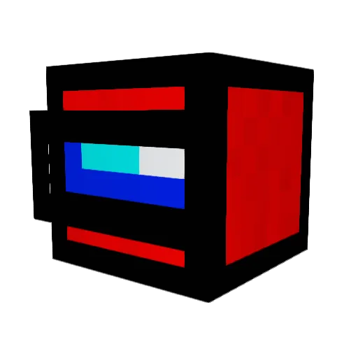 Al3xUNDERSCORE Minecraft avatar head, 3D render