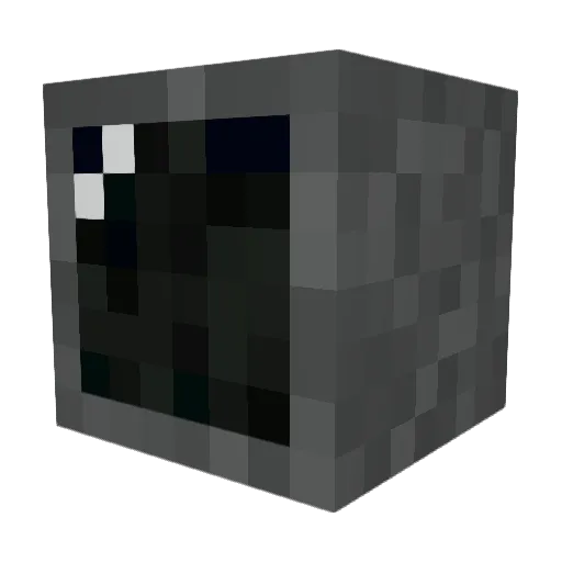 Al3x_3 Minecraft avatar head, 3D render