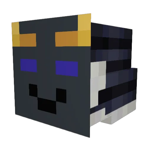 AlBS007 Minecraft avatar head, 3D render