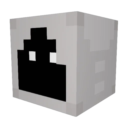 AlIX69 Minecraft avatar head, 3D render