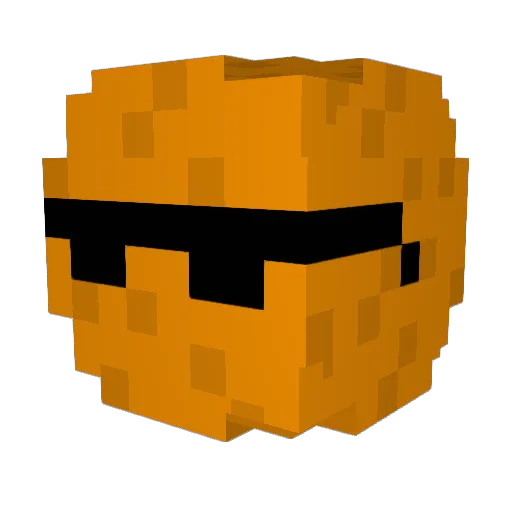 AlKaline_48 Minecraft avatar head, 3D render