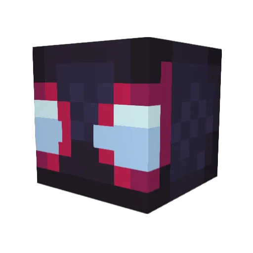 AlNZ Minecraft avatar head, 3D render