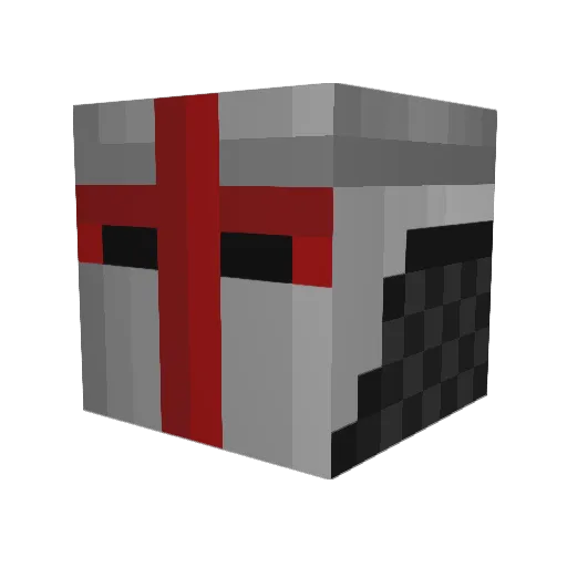 AlTheAlmighty Minecraft avatar head, 3D render