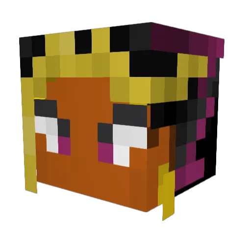 Al_Fr3on Minecraft avatar head, 3D render