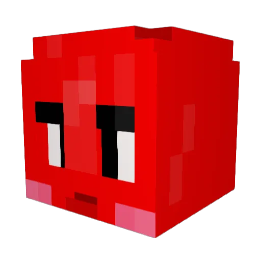 Al_Yak Minecraft avatar head, 3D render