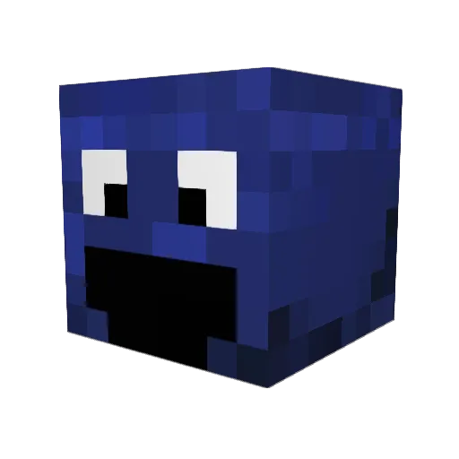 AlaAbendstern Minecraft avatar head, 3D render