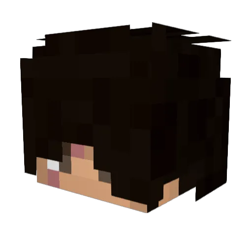 Ala_Krity Minecraft avatar head, 3D render