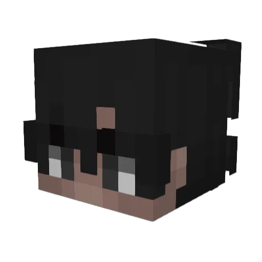 Aladdin1254 Minecraft avatar head, 3D render
