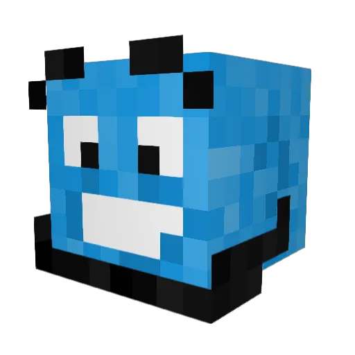 Aladin6974 Minecraft avatar head, 3D render