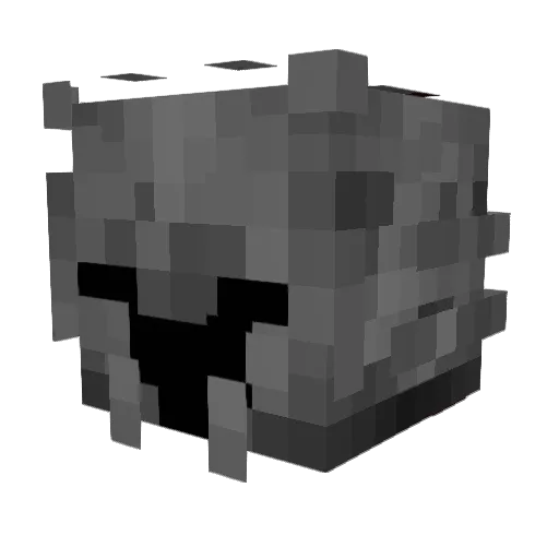 Alan0308 Minecraft avatar head, 3D render