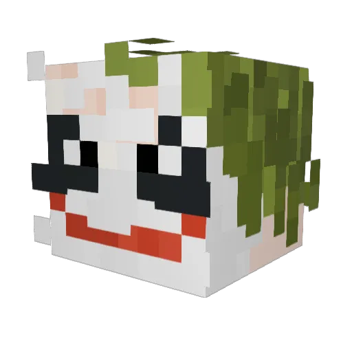Alan060 Minecraft avatar head, 3D render
