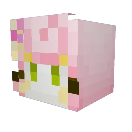 AlanNightFury Minecraft avatar head, 3D render