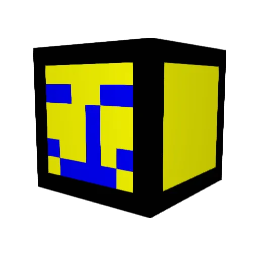 AlanSolev Minecraft avatar head, 3D render