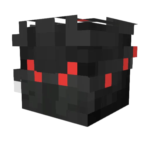 AlanSovarAMassa Minecraft avatar head, 3D render