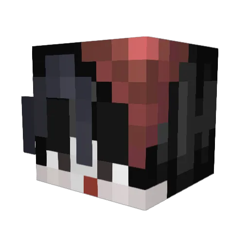 AlanTheGallon Minecraft avatar head, 3D render