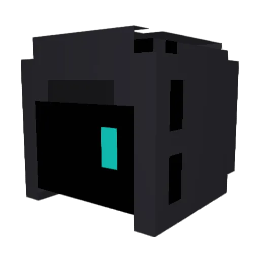 Alan_U Minecraft avatar head, 3D render