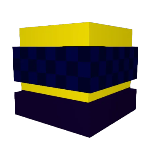 Alank2012 Minecraft avatar head, 3D render