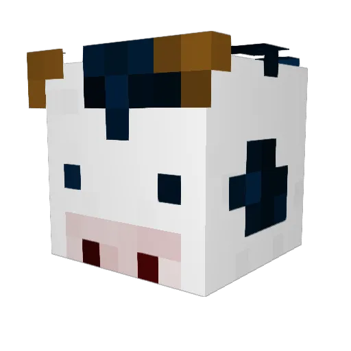 Alanna2022 Minecraft avatar head, 3D render