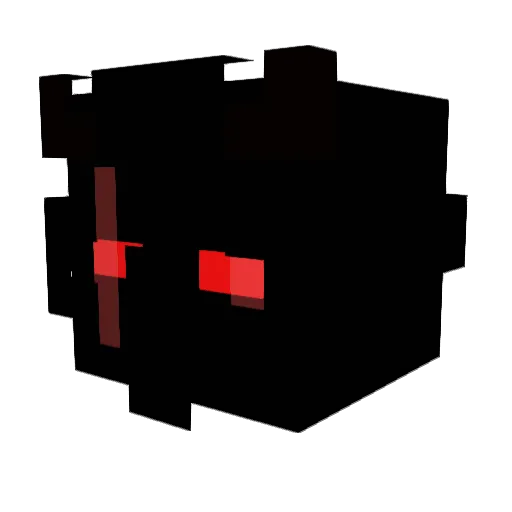 AlansS53 Minecraft avatar head, 3D render