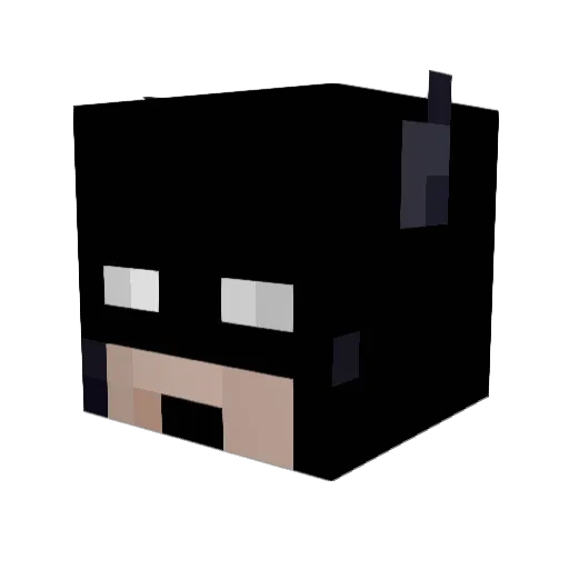 Alanzo18 Minecraft avatar head, 3D render