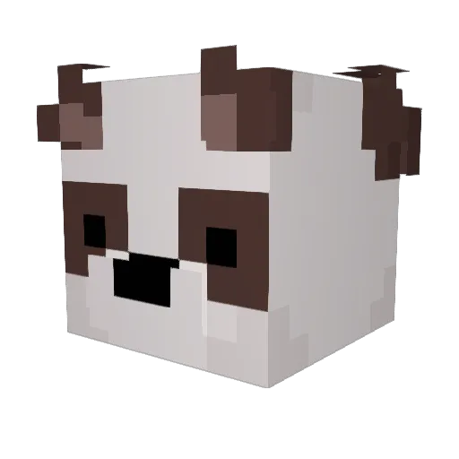 Alaric13 Minecraft avatar head, 3D render
