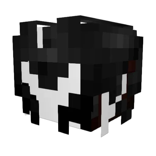 Alarium_Theo Minecraft avatar head, 3D render