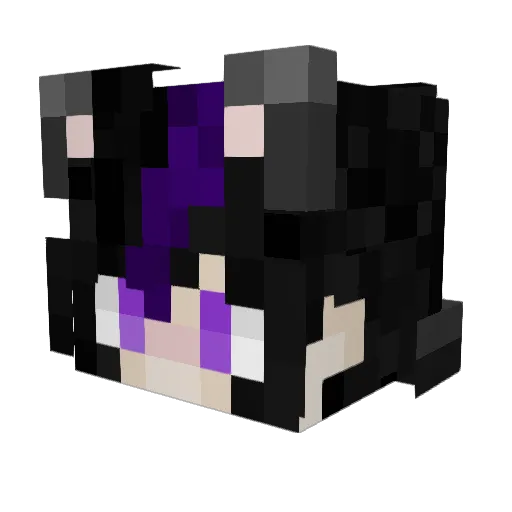 Alasboi_ Minecraft avatar head, 3D render