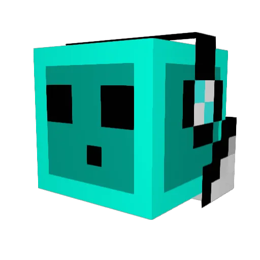 Alastair33 Minecraft avatar head, 3D render