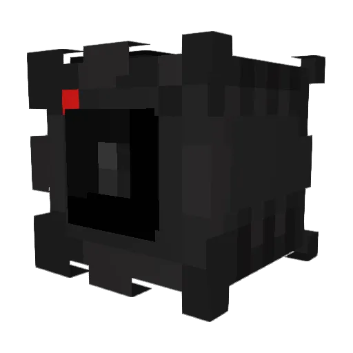 Alastor01 Minecraft avatar head, 3D render