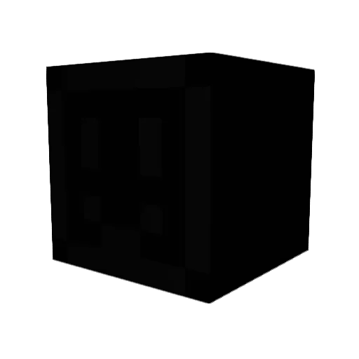 AlayatOff Minecraft avatar head, 3D render