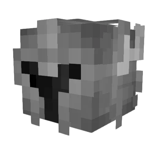 Albej95 Minecraft avatar head, 3D render