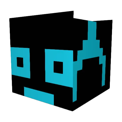 Alberpks Minecraft avatar head, 3D render