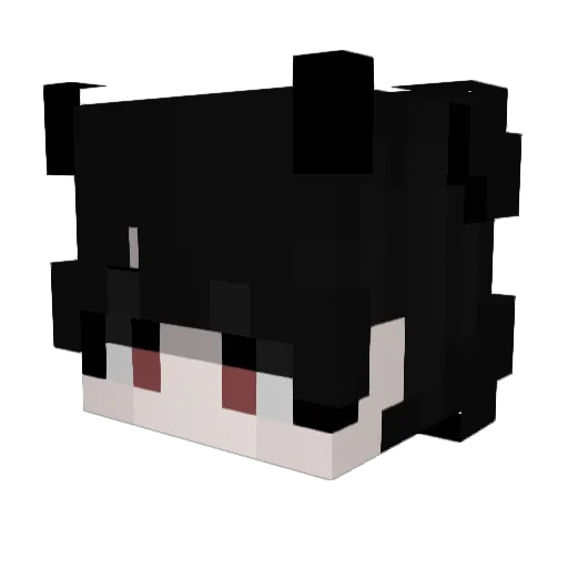 Albert0420_TW Minecraft avatar head, 3D render