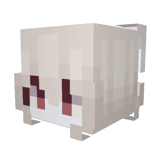 Alberta0730 Minecraft avatar head, 3D render