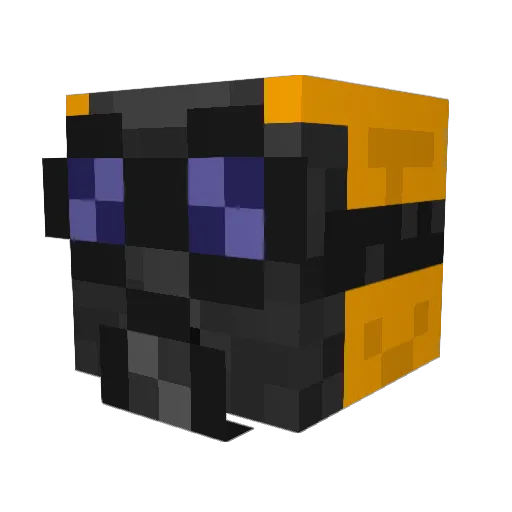 Albez_ Minecraft avatar head, 3D render