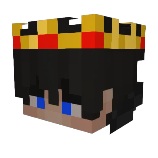 Albi21 Minecraft avatar head, 3D render