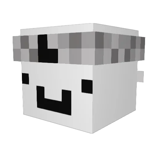 Albin5485624 Minecraft avatar head, 3D render