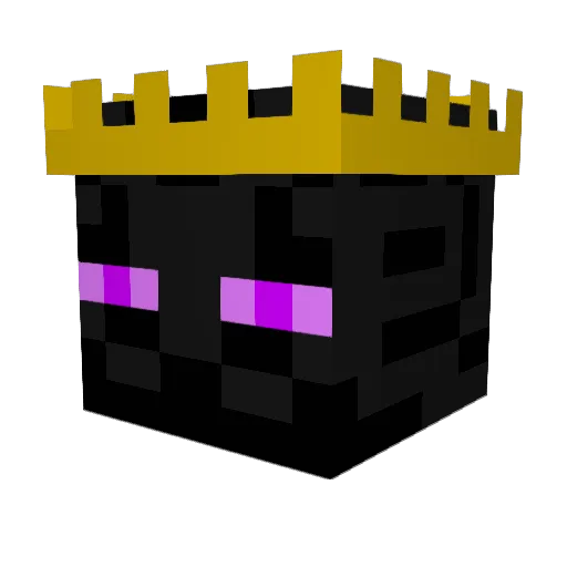 AlbinNN Minecraft avatar head, 3D render