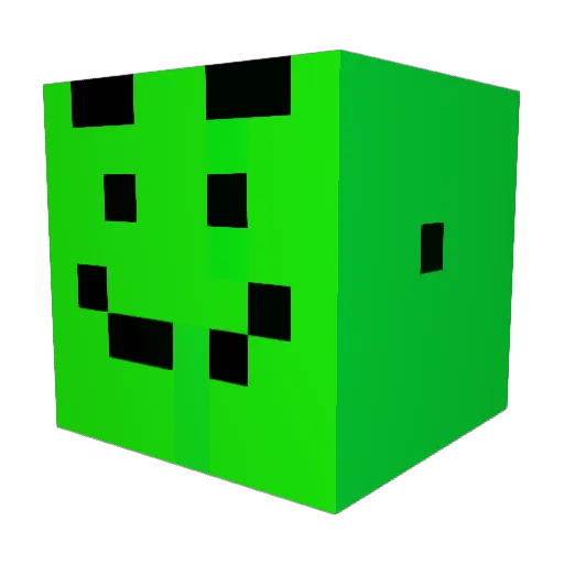 Albin_2012 Minecraft avatar head, 3D render