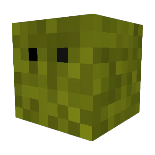 AlbinoButterKatz Minecraft avatar head, 3D render