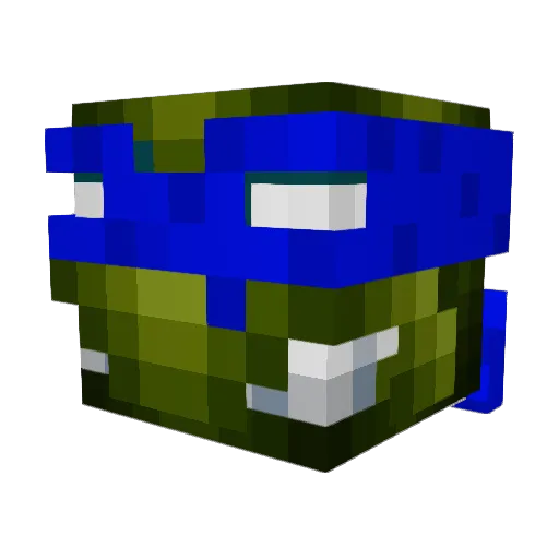 Albo4life22 Minecraft avatar head, 3D render