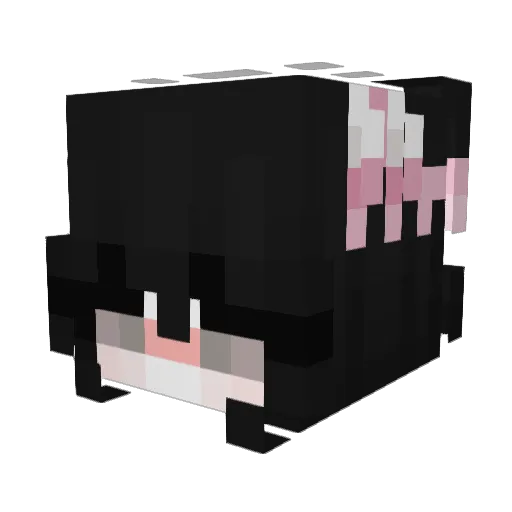 Albusica21 Minecraft avatar head, 3D render