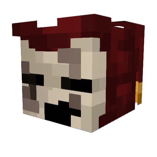 Albusremmy Minecraft avatar head, 3D render