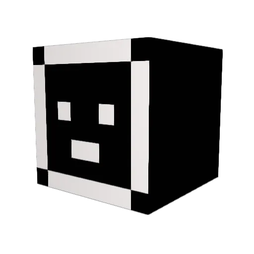 Alc0h0lism Minecraft avatar head, 3D render
