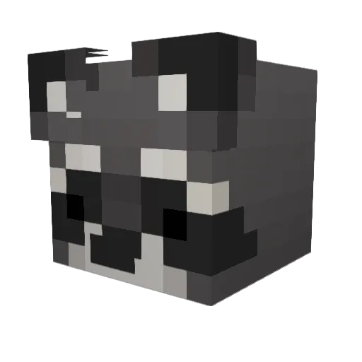 Alchemyrst Minecraft avatar head, 3D render