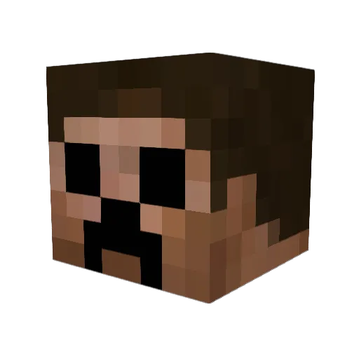 Alchemyst_123 Minecraft avatar head, 3D render