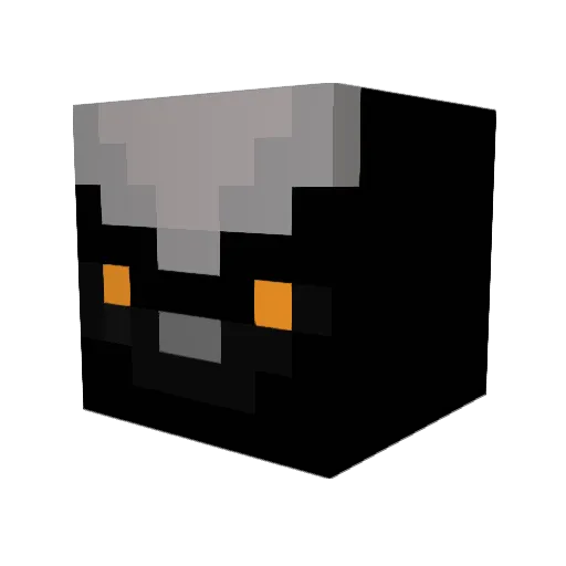 Alcohol_Ehdict Minecraft avatar head, 3D render