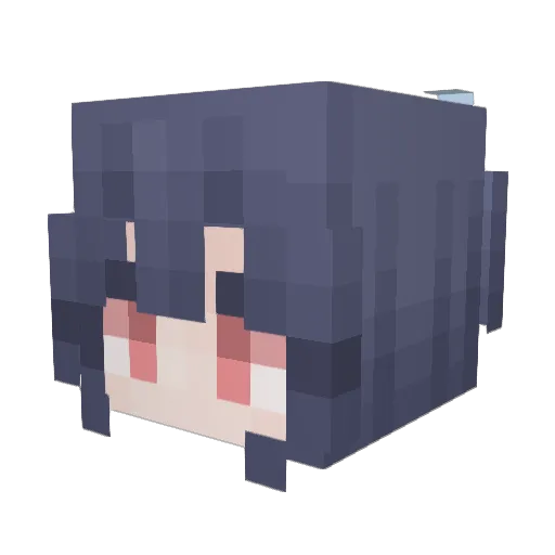 Alcoholic_Dwarf Minecraft avatar head, 3D render