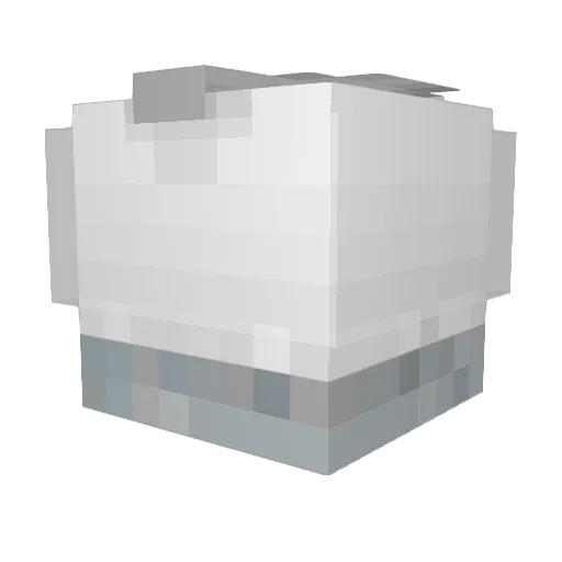 Alcool_em_gel Minecraft avatar head, 3D render