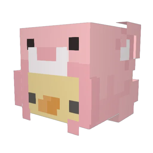 Alcyion Minecraft avatar head, 3D render
